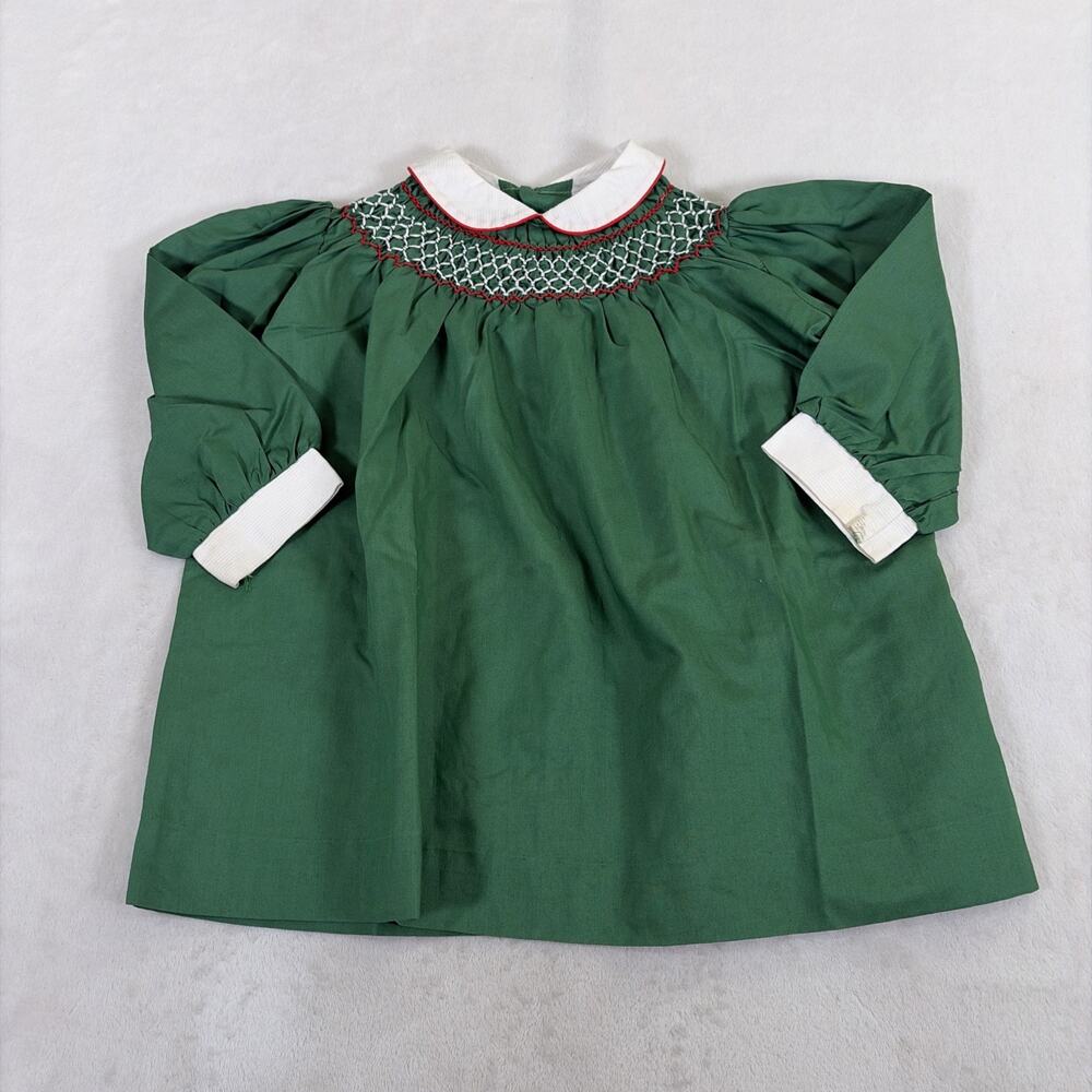 Elegant Green Kids Casual Dress
